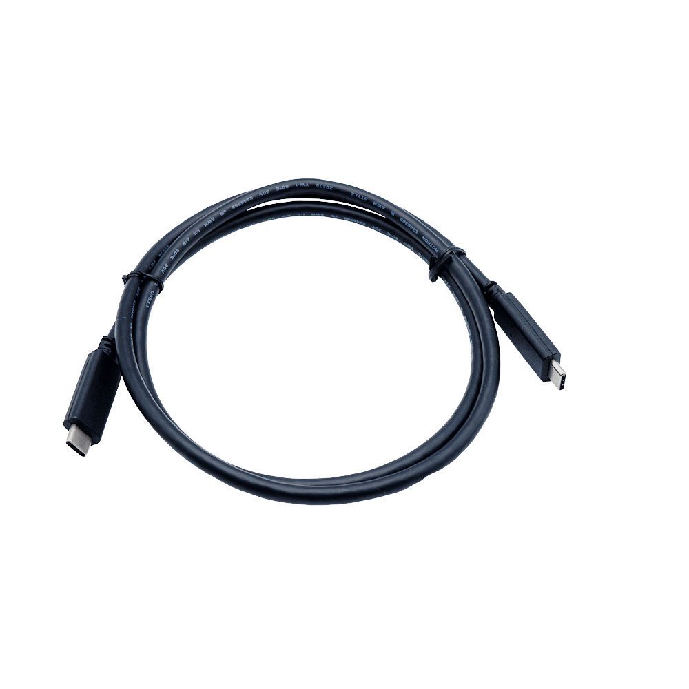 Kabel USB-C  USB-C 3.2 Gen1, 5 Gbit/s, 1m black Power Delivery 3.0, 20V, 5A, 100W