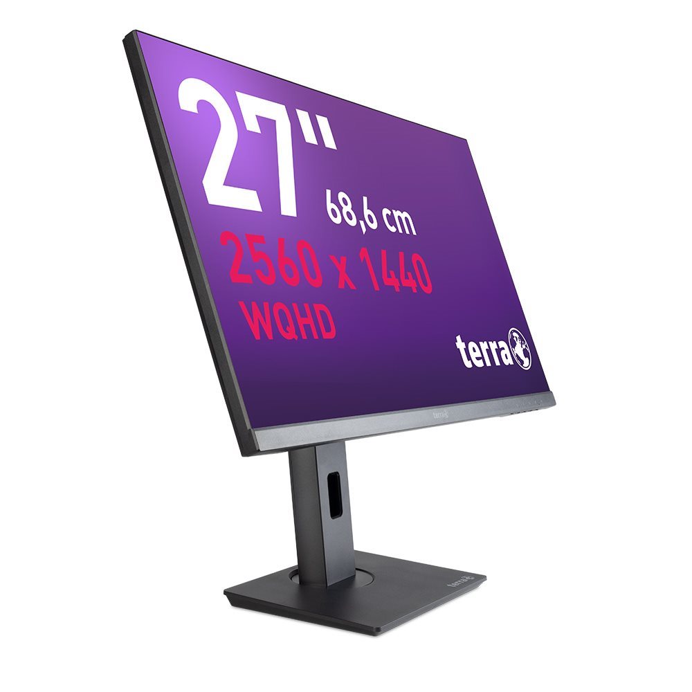 TERRA LCD/LED 2775W PV V3 2K IPS black USB-C/DP/HDMI