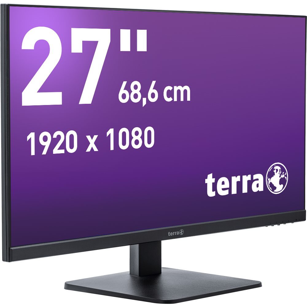 TERRA LCD/LED 2727W V3 IPS black HDMI/DP/USB-C