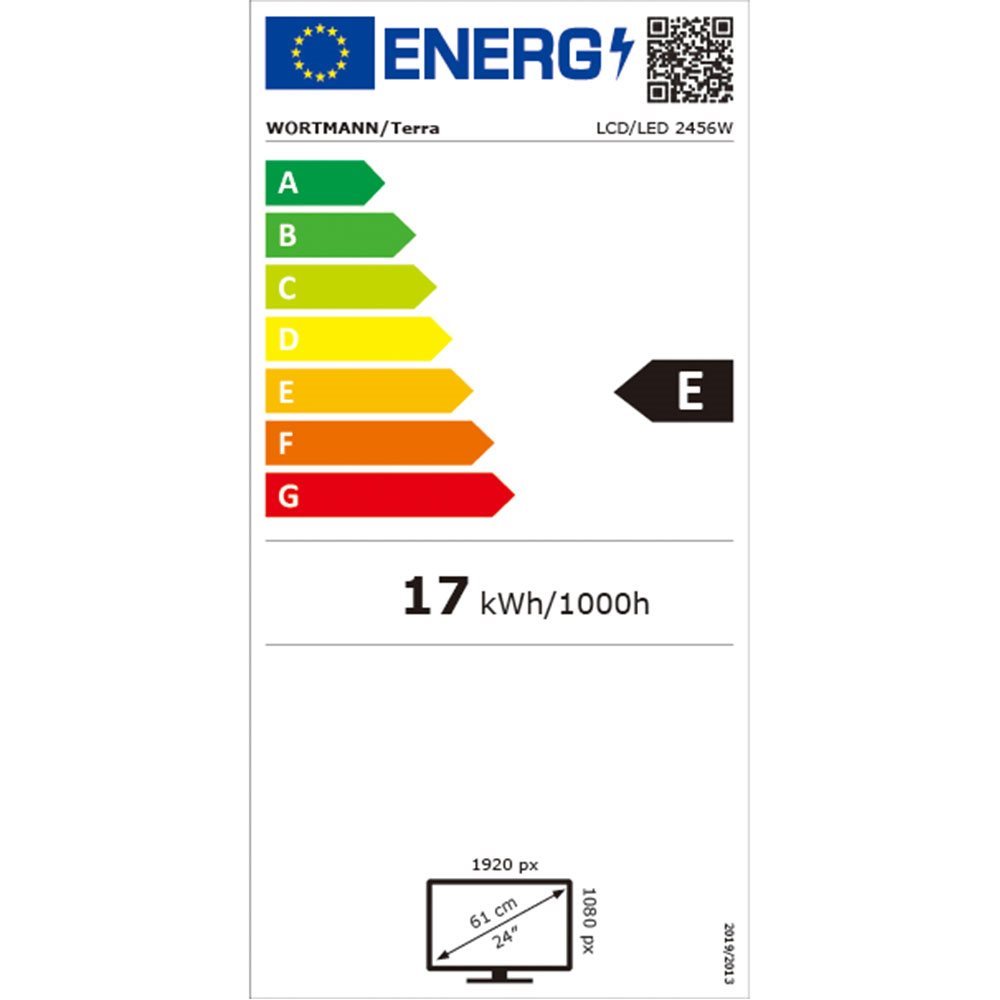TERRA LCD/LED 2456W PV V4 IPS black HDMI/DP/USB-C