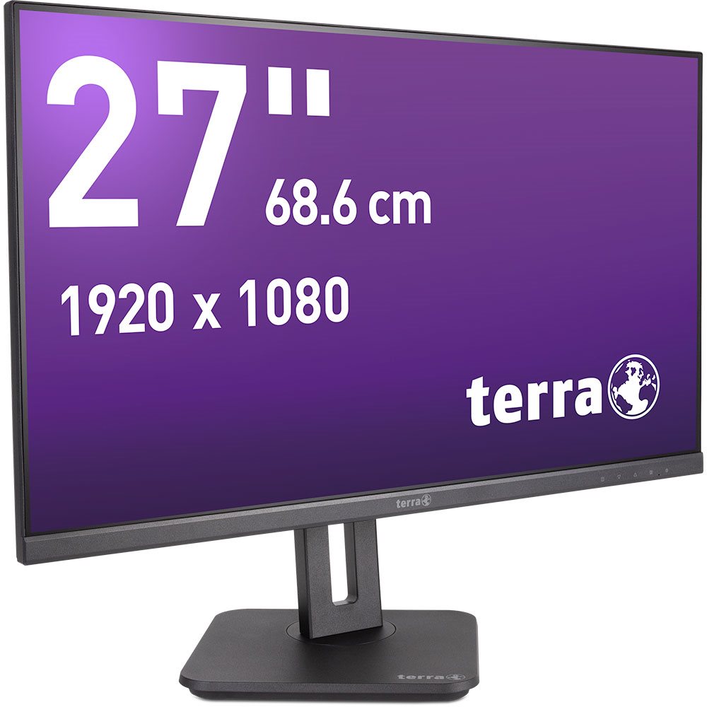 TERRA LCD/LED 2748W PV V4 IPS black HDMI/DP/USB-C