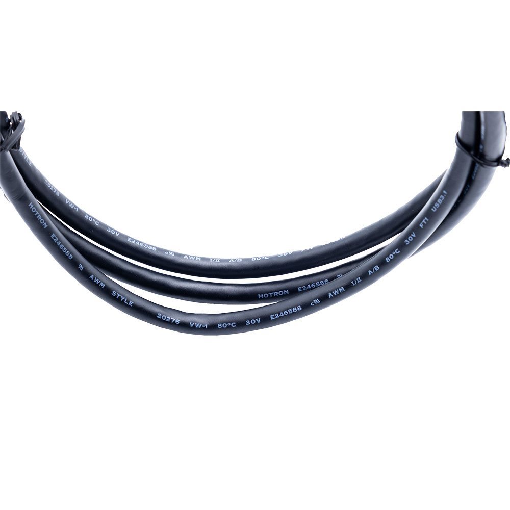 Kabel USB-C  USB-C 3.2 Gen1, 5 Gbit/s, 1m black Power Delivery 3.0, 20V, 5A, 100W