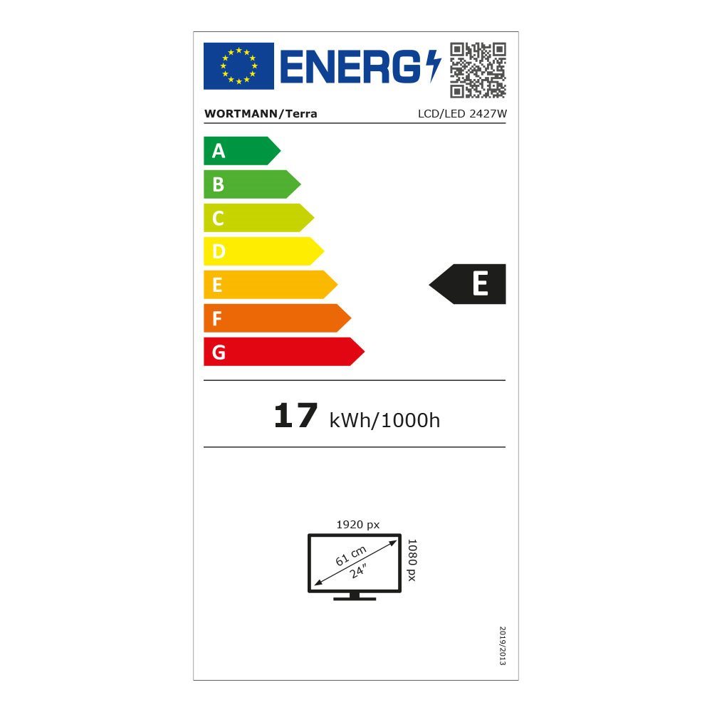 TERRA LCD/LED 2427W HA V3 IPS black HDMI/DP/USB-C